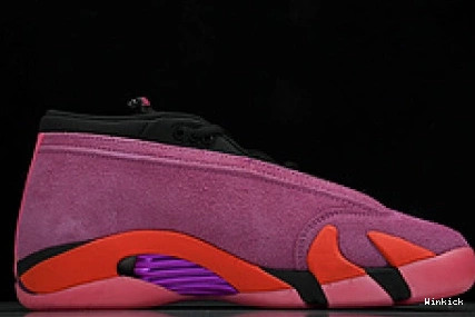 RETRO JORDAN 14 SHOCKING DH4121-600 (W) LOW PINK 0802